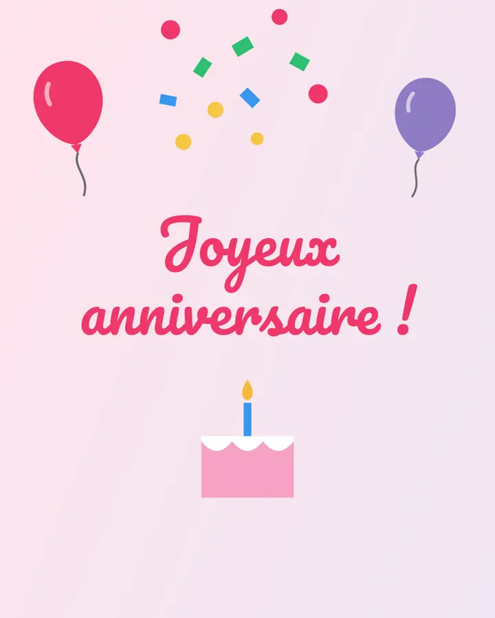 Anniversaire · 1