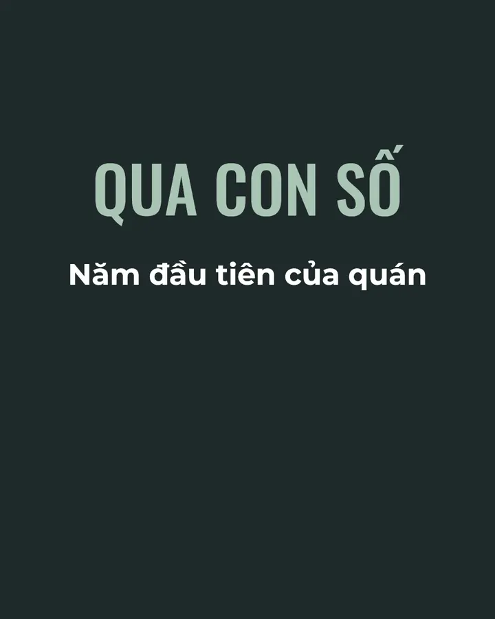 Bằng con số · 1